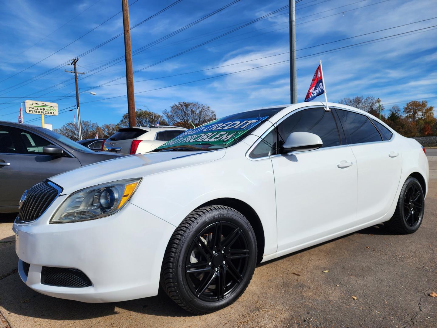 2015 WHITE Buick Verano (1G4PP5SK9F4) , AUTO transmission, located at 2660 S.Garland Avenue, Garland, TX, 75041, (469) 298-3118, 32.885551, -96.655602 - Welcome to DallasAutos4Less, one of the Premier BUY HERE PAY HERE Dealers in the North Dallas Area. We specialize in financing to people with NO CREDIT or BAD CREDIT. We need proof of income, proof of residence, and a ID. Come buy your new car from us today!! This is a very well cared for 2015 BU - Photo#7